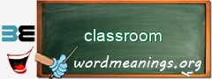 WordMeaning blackboard for classroom